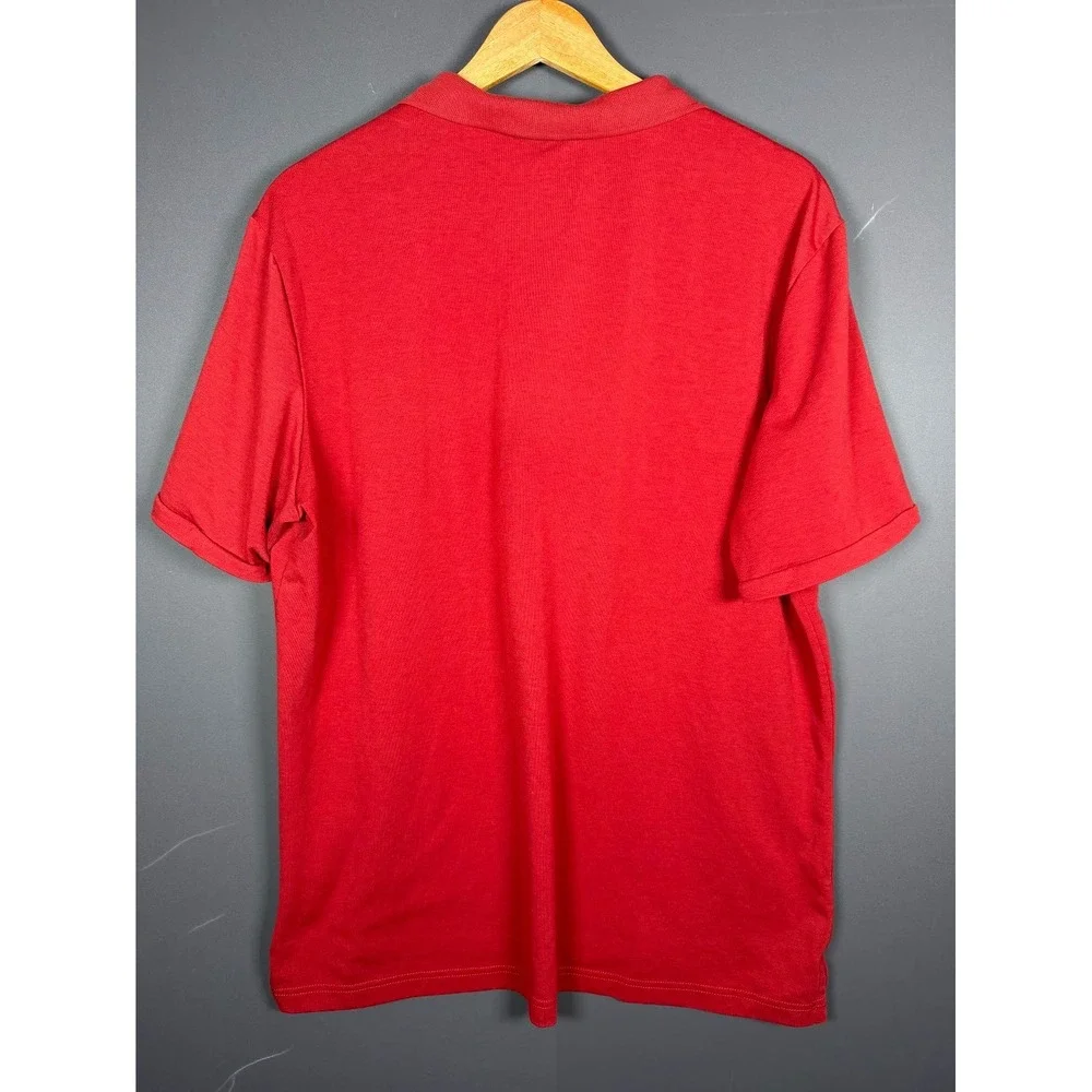 Nike Jordan Jumpman Oklahoma Sooners Dri-FIT Polo Shirt Mens Large Red Maroon